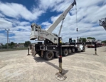 Used Boom Truck in yard